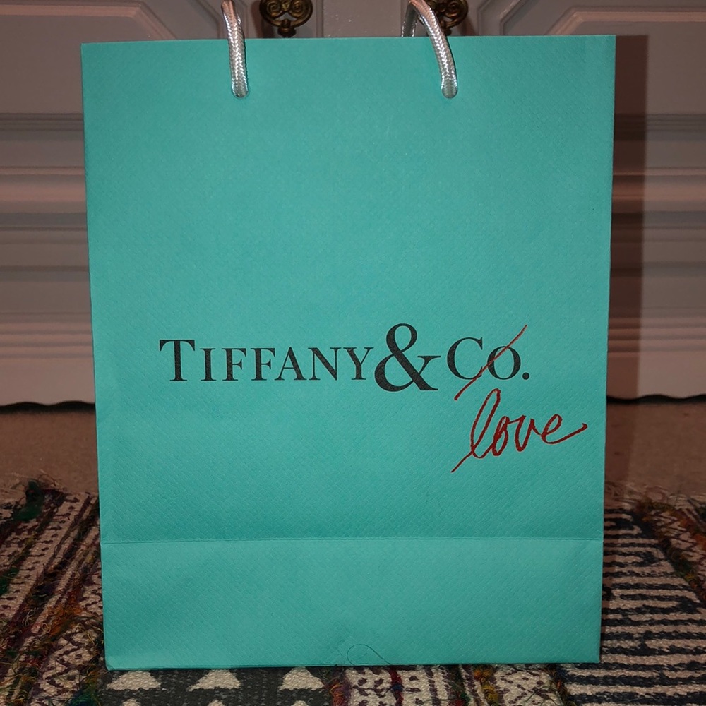 3 for $25 Tiffany & Co. Love Paper Shopping Bag